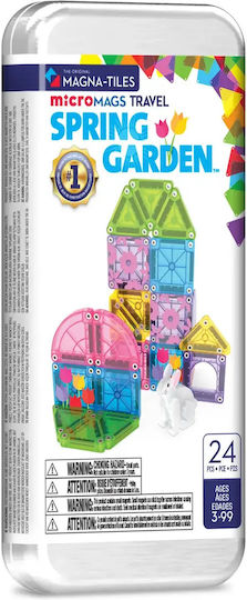 Magna-Tiles Μαγνητικό Παιχνίδι Κατασκευών Spring Garden