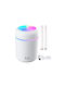 Lumini LED Dispozitiv de aromaterapie Ultrasonic cu temporizator Alb 300ml