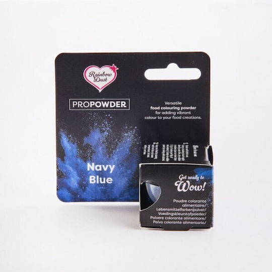 Rainbow Dust Food Colouring Powder Navy Blue 2gr