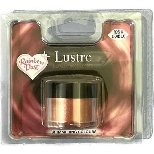 Rainbow Dust Χρώμα Ζαχαροπλαστικής σε Σκόνη Ροζ 3gr