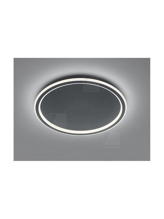 Helestra Plafonieră de Tavan 62buc Neagră cu LED Integrat