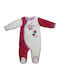 Sweet Baby Baby Bodysuit Velvet Fuchsia/ecru