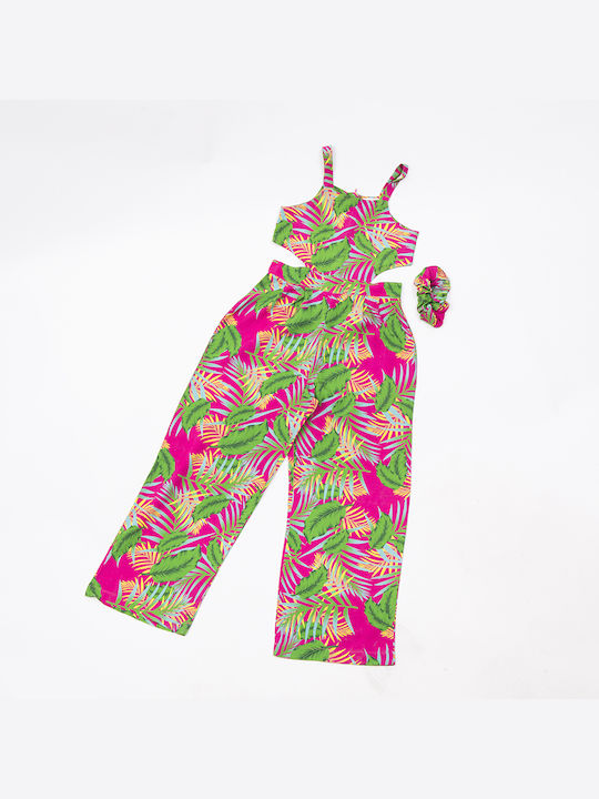 Kids' Jumpsuit Fuchsia