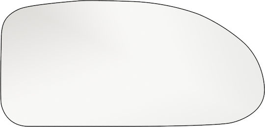 Right Mirror Glass Compatible Ford Focus Mk1