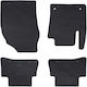 vidaXL Set of Front and Rear Mats 4pcs for Toyota C-HR Black