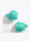 Abel & Lula Set Kids Hair Clips with Flower Bobby Pin in Blue Color 2 Pieces