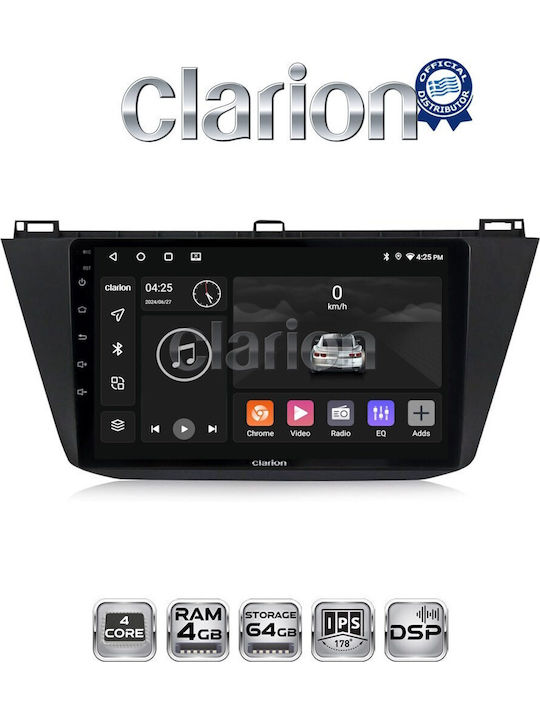 Clarion Автомобилна Аудио Система (Блутут/USB/WiFi/GPS/Apple-Carplay/Android-Auto)