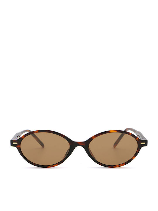 Premium Damen Sonnenbrillen mit Brauner Schildk...