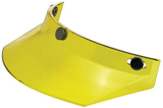Biltwell Moto Visor Yellow Translucent