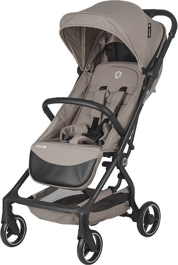 Coccolle Καρότσι Μωρού Kατάλληλο για Nεογέννητο Sierra Taupe Brown 8kg