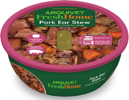 Arquivet Nassfutter Hunde mit Schweinefleisch ohne Getreide 280gr