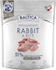 Baltica 1kg Trockenfutter für Hunde kleiner Rassen mit Kaninchen, Kaninchen und Reis