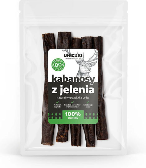Uniszki Dog Stick Treats Diet with Deer 100gr