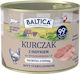Baltica Wet Food for Adult Cats with Chicken and Turkey Grain-Free 185gr