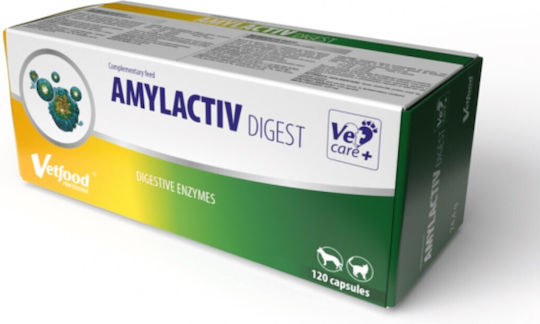 Vetfood Πολυβιταμίνες Σκύλου και Γάτας σε Κάψουλες για Γαστρεντερικές Διαταραχές