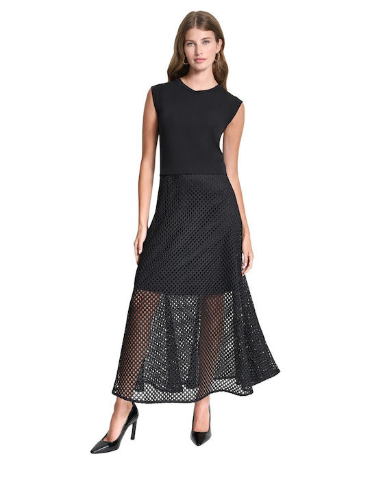 DKNY Summer Evening Dress Black P5KD8DQY BBL