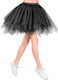 Tulle Carnival Skirt Black 1pcs
