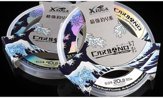 Fishing Line Xzoga Carbono Leader 50m 0.66mm