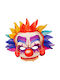 Carnival Mask Killer Clown Fabric