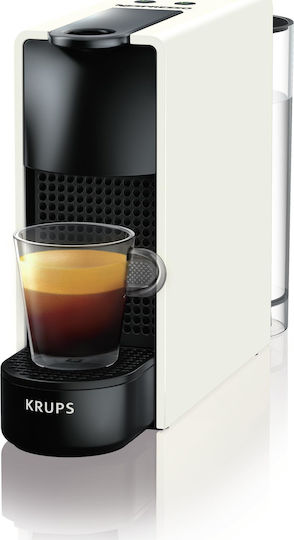 Krups Essenza Mini Еспресо Машина за Капсули Nespresso Налягане 19bar Бяла