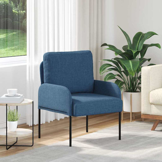 Armchair 60x56x80cm Blue