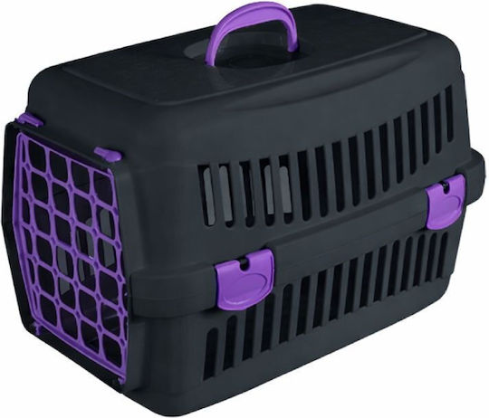 Black Dog Transport Cage 48x32.5x32.5cm