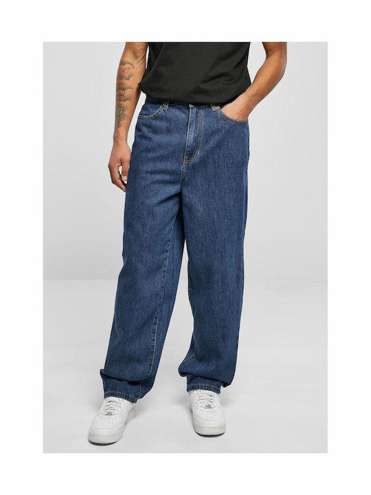 Urban Classics Ανδρικό Παντελόνι Τζιν Mid Indigo