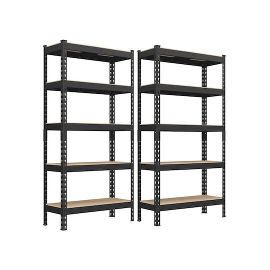 Songmics Рафтове Dexion 75x30x150см. 2бр GLR302B01