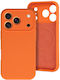 Orange Back Cover Σιλικόνης Πορτοκαλί (iPhone 17 Pro Max)