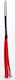 Bicycle Handlebar Grips Made Calf Leather Red Leather Tassels