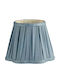 Lampenschirm Blau Blue Chambray Leinen Viskose 16cm Addison Ross