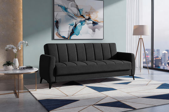 Hilton Τριθέσιος Καναπές Κρεβάτι 209x76x83εκ.
