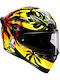 AGV K1 S Tropicrush Black/Orange Κράνος Μηχανής Full Face ECE 22.06 1500gr