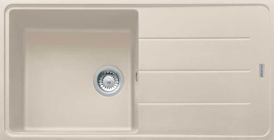 Franke Eingebauter Küchenspüle aus Flüssiger Granit M97xP50cm Braune