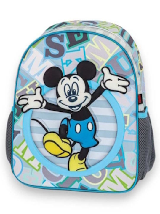 Disney Mickey School Bag Backpack Kindergarten Blue