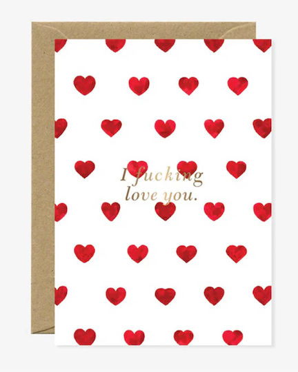 Atws I Love You Everyday Greeting Card Red 3701344201333