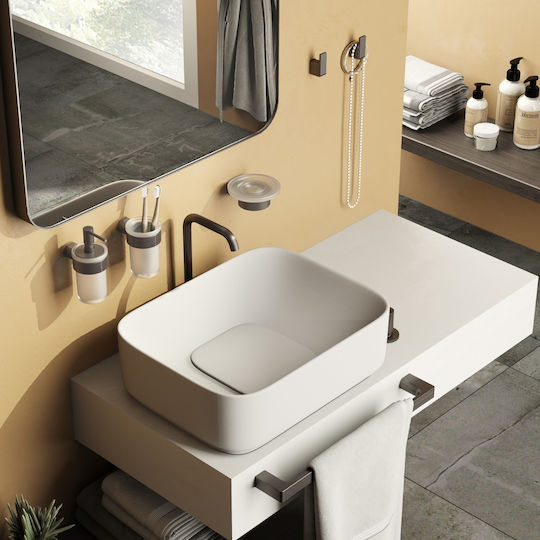 Gedy Pirinei Double Wall-Mounted Bathroom Hook Silver