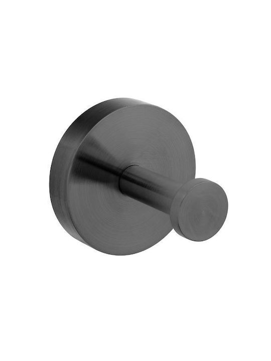 Vado Single Wall-Mounted Bathroom Hook Black