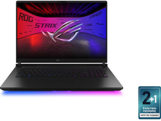 Asus ROG Strix SCAR 18 G835LX-SA124X 18" QHD+ 240Hz (Ultra 9-275HX/32GB/2TB SSD/GeForce RTX 5090/W11 Pro) (GR Keyboard)