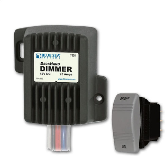 Blue Sea Електронен Превключвател Реостат Dimmer 25a
