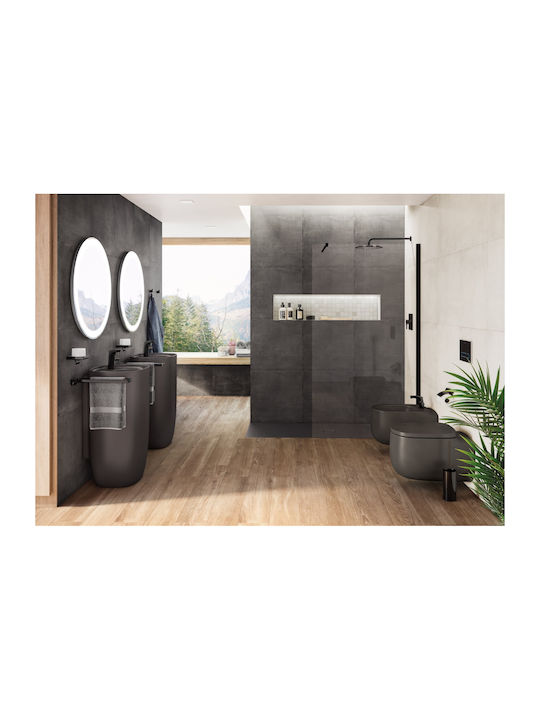 Roca Countertop Sink Porcelain 50x45x88cm Onyx