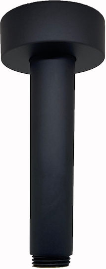 Braț De Tavan Rotund 20cm Bd6047 Negru Mat Piccadilly