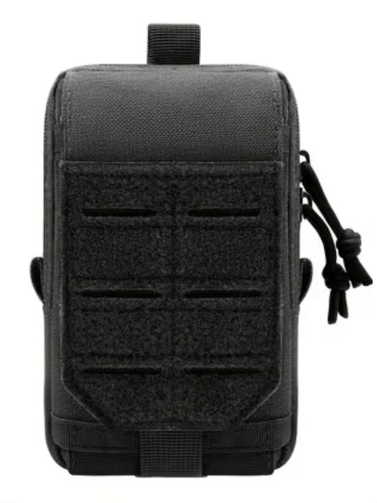 Ipatios Herren Bum Bag Taille Schwarz