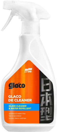 Soft99 Glaco De Cleaner – Καθαριστικό & Υδροφοβικό Booster Τζαμιών 500 Ml 04111 Sof-04111