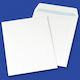 Office Products Set de plicuri Corespondență cu Autocolant 50buc 22.9x32.4cm în Alb Culoare