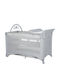 Lorelli Torino Παρκοκρέβατο 2 Επιπέδων με Στρώμα Γκρι 70x127cm