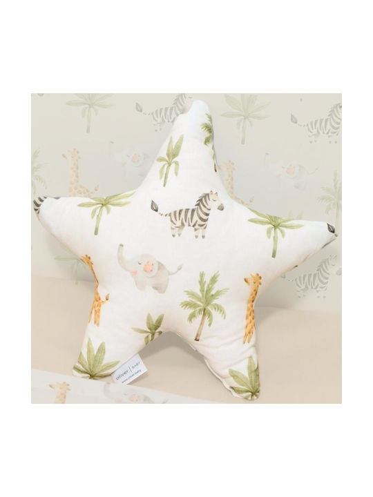 Baby Oliver Baby Oliver Nursery Decor Decorative Cradle Pillow White 37x37cm