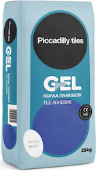 Κολλα Πλακιδιων Gel C2te Λευκη 25kg Piccadilly