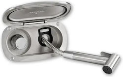 Shower 2.5m Elissa With Mixer Tiger Shower Head Inox