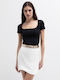 Damen Bluse Schwarz